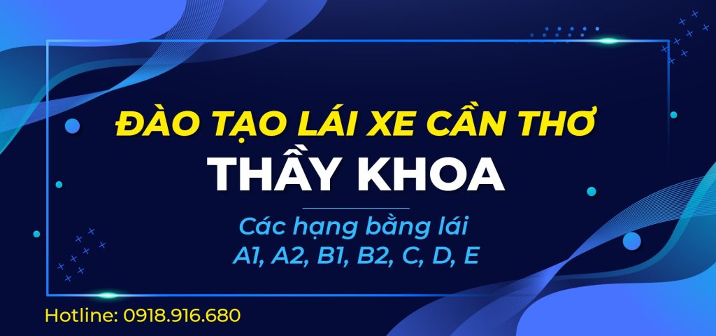 dao tao lai xe can tho