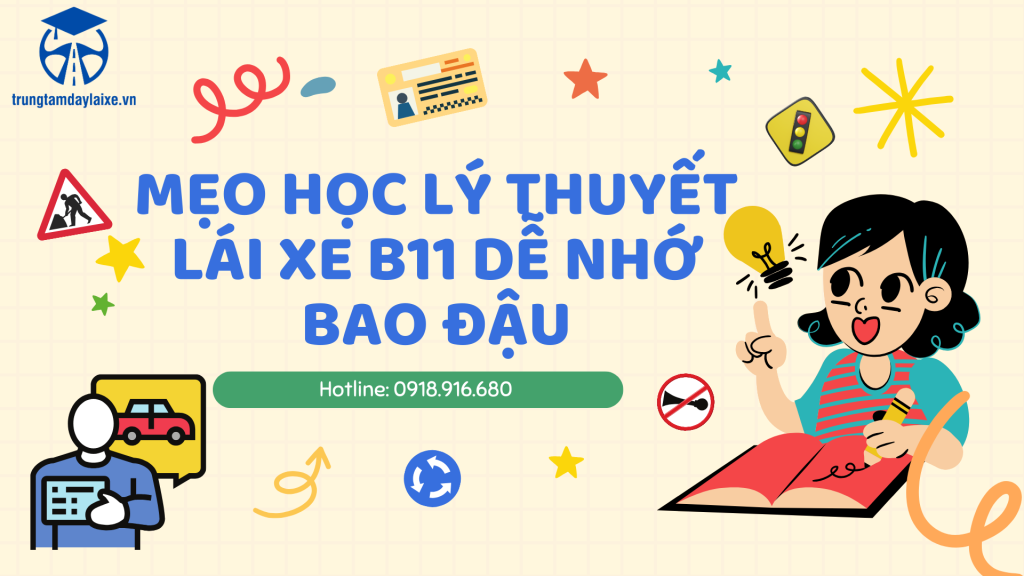 Meo hoc ly thuyet lai xe B11 de nho bao dau